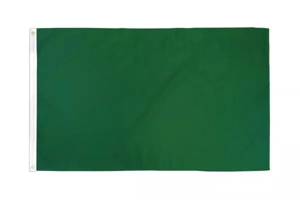 Dark Green Color flag 2X3ft poly