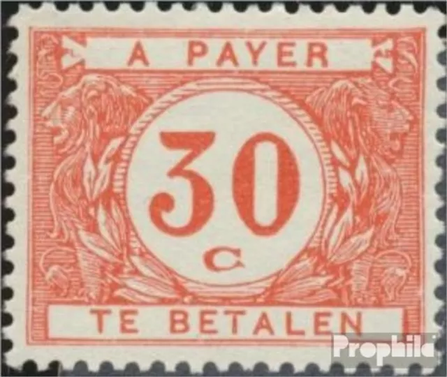 Belgique p25b neuf 1921 Porto Marque