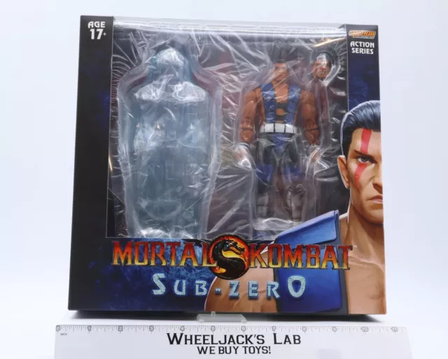 Sub-Zero Unmasked Mortal Kombat 3 2020 Storm Collectibles Figure NEW SEALED