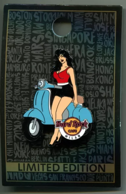 Hard Rock Café Italy Milan Girl Scooter # Limited Edition #