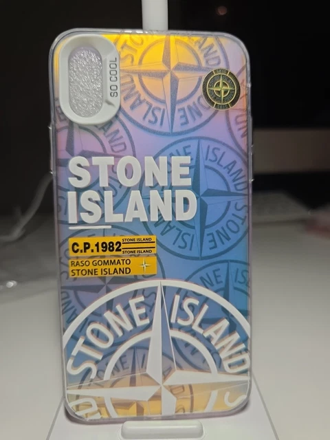 Coque Arrière Stone Island - Noire, Neuve Sous Emballage - Pour IPhone 14, 15, Pro, Pro Max