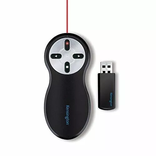 Kensington Wireless USB Präsentation Clicker mit rotem Laserpointer kompatibel