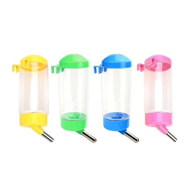 Small Animals Water Bottle, Gerbil Water Feeder Pet Drinking Fountain Rabbit