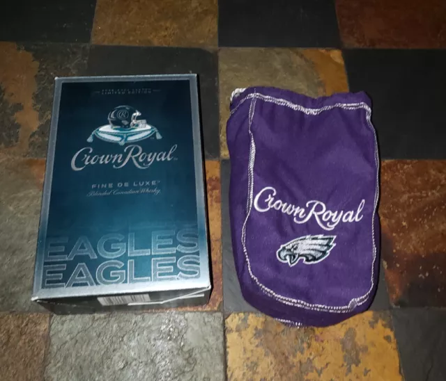 20222023 SEASON LIMITED Edition Philadelphia Eagles Crown Royal Box
