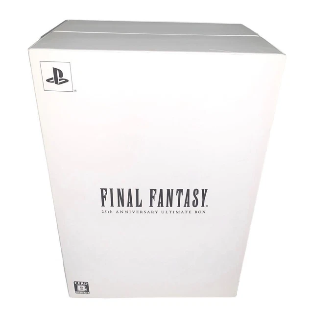 FINAL FANTASY 25TH ANNIVERSARY ULTIMATE BOX Amano Yshitaka Japan