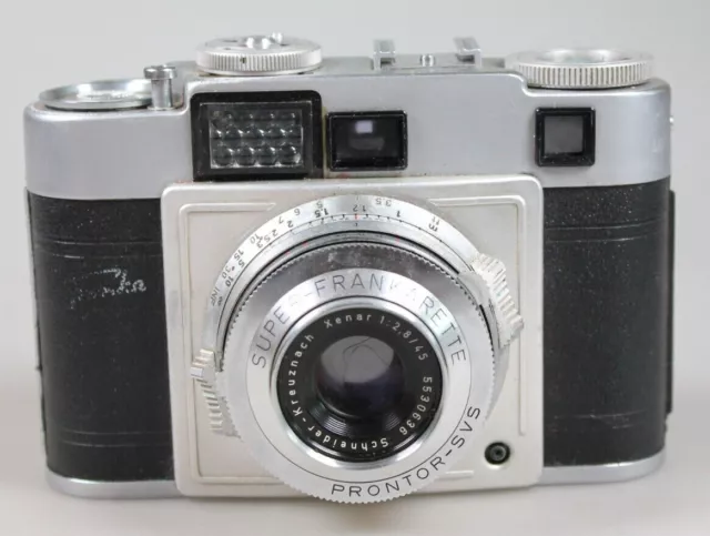 Franka Super Frankarette Prontor SVS Kamera mit Tasche *Vintage*