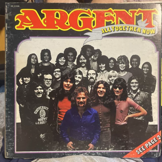 Argent – All Together Now (Epic KE-31556, 1972) Gatefold, Yellow label, VG (15)