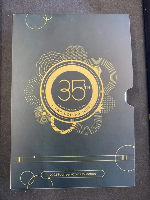 2023 $2 35th Anniversary Of The $2 Coin - 14 Coin Set - In stock, Ready To Ship!