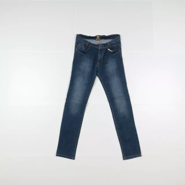 Timberland Slim Fit Usato (Cod.W635) Taglia S Vita Alta Donna jeans Denim