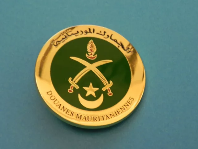 ❗❗ Insigne Armee Police Militaire Douane Mauritanie  /  Rare ❗❗❗❗