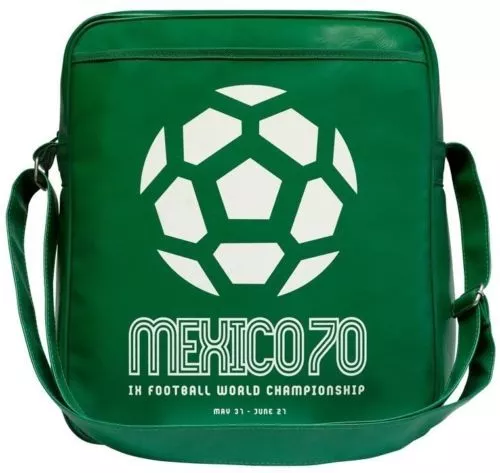 LOGOSHIRT - Football FIFA World Cup Mexico 70 Retro Shoulder Messenger Sport Bag