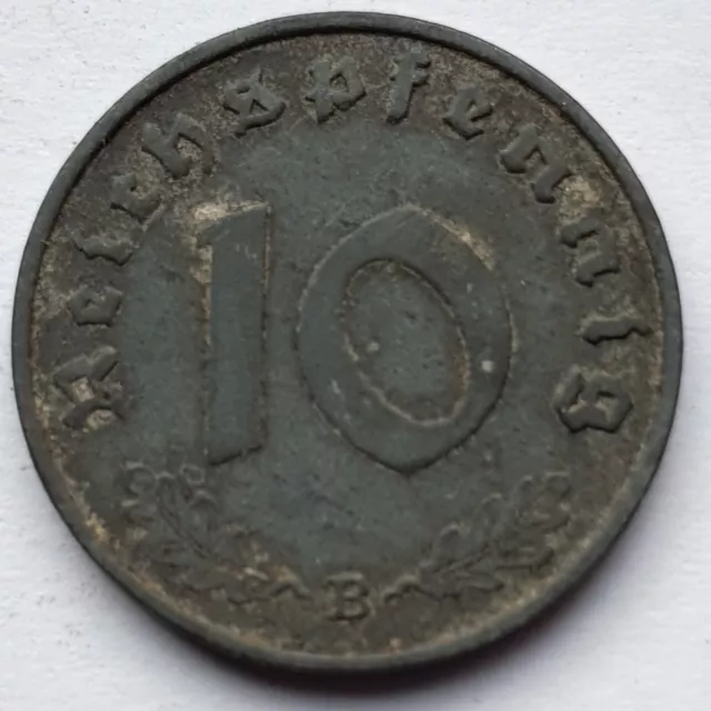 10 Reichspfennig Deutsches Reich 1940 B