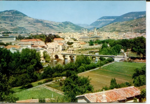 CP 12 - Aveyron - Millau - Vue générale et le Pont sur le Tarn