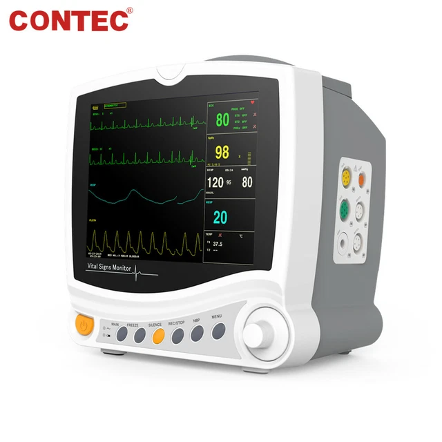VITAL SIGNS PATIENT Monitor Multi-Parametric Portable Medical Machine £ ...