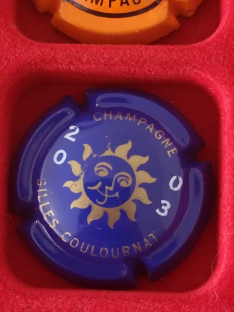 Capsule De Champagne Gilles Coulournat 2003 Rare