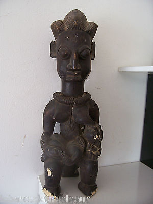 Ancienne statue africaine. Old african statue Bangwa?