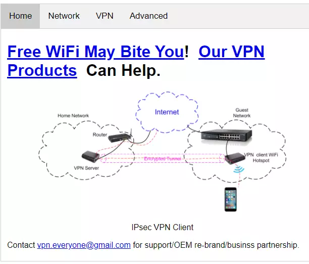 Raspberry Pi 4 Model B IPsec VPN client in MicroSD card + 12 months VPN service