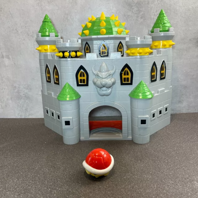 NINTENDO SUPER MARIO Bowser Castle Deluxe Playset Toy with Sounds 2019 ...