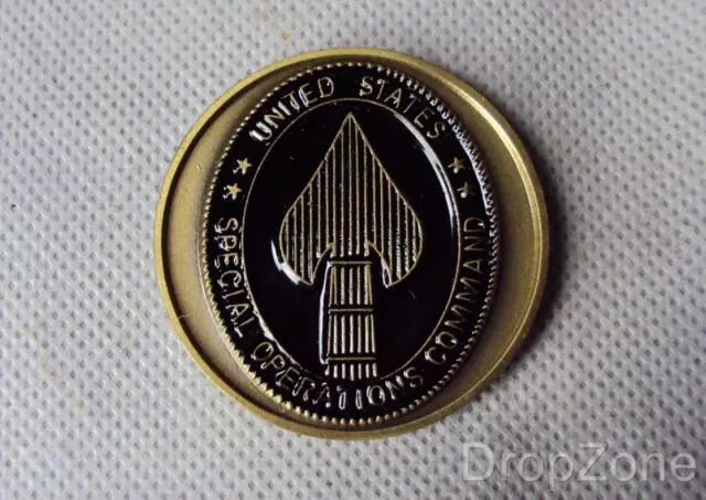 USASOC United States Special Operations Command Challenge Coin