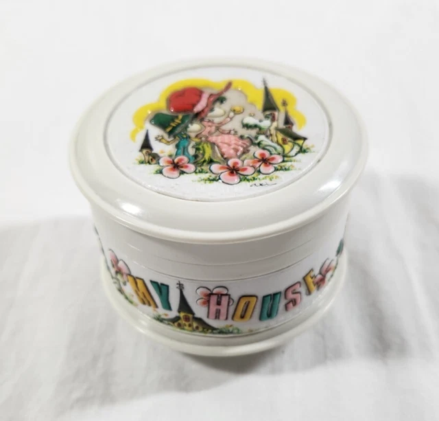 LADY-MATE AKI & TOTO Music Box Japan-Made Vintage Ado Mizumori
