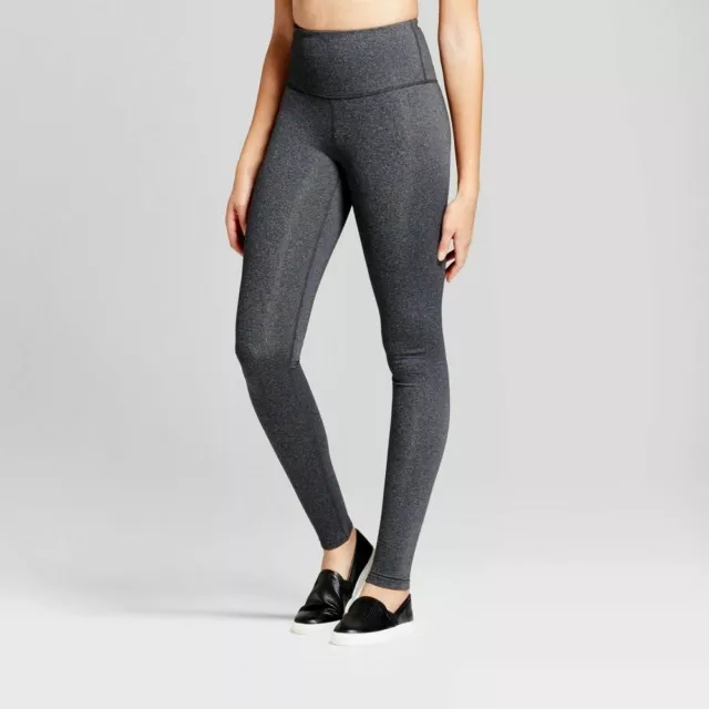 Gymshark High Rise Fit Moss Grey Womens Adapt Marl Seamless Leggings  GLLG4114 MS
