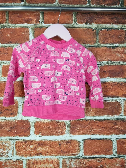 Cardigan Abito Bambina Età 6-9 Mesi John Lewis Next M&S Maglione 74Cm 3