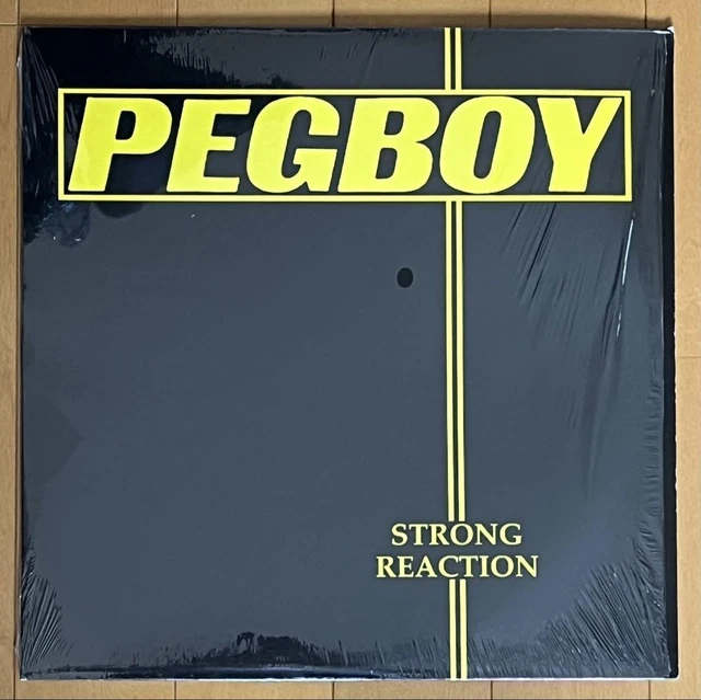 PEGBOY STRONG REACTION 1991 Cassette Album Punk Very Rare - Plays