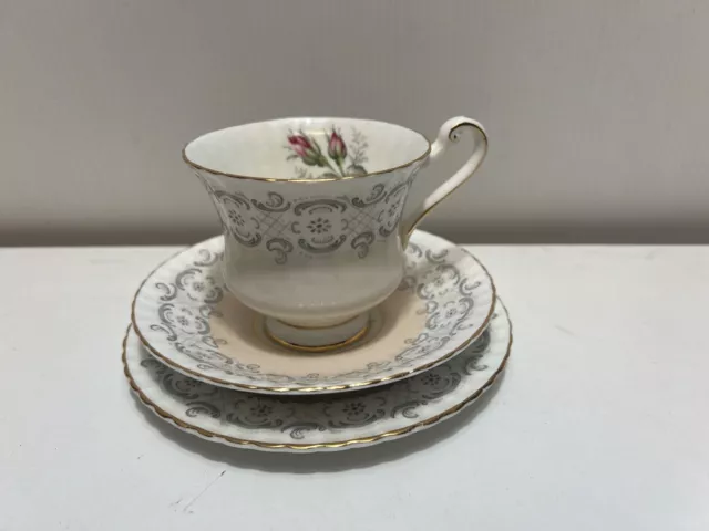 Paragon Fine Bone China England 3 Piece Tea Set Cup Saucer Plate