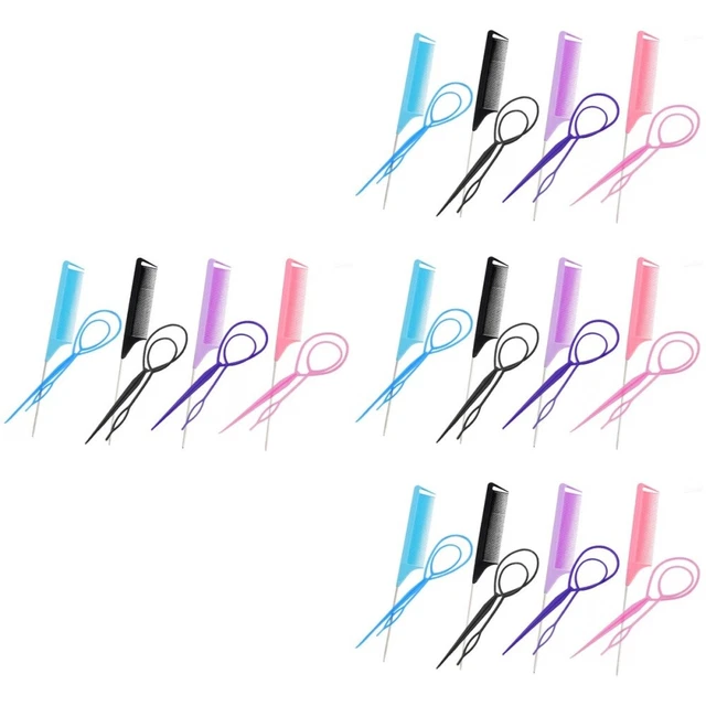 16 juegos de herramientas de trenzado de cabello herramientas de diseño de cabello hágalo usted mismo accesorios para el cabello cabello cabello