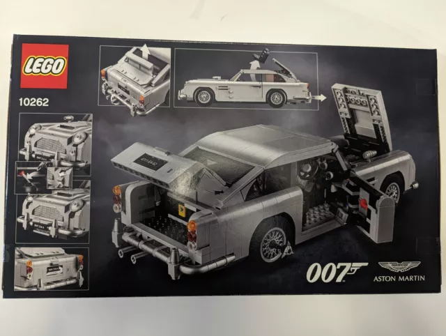 LEGO CREATOR EXPERT: James Bond Aston Martin DB5 (10262) RETIRED $210. ...
