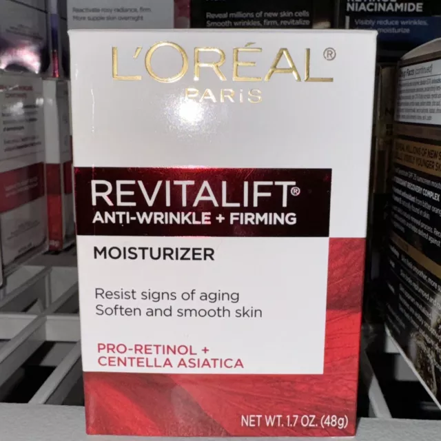 Loreal Revitalift Anti-Wrinkle Firming Moisturizer Pro Retinol (1.7 OZ)