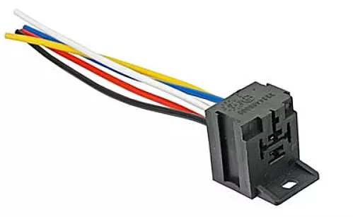 Relay Plug Connector Pigtail Bosch Style 4 or 5 Terminal