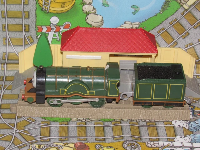 Thomas Trackmaster Motorized Train Track Engine Emily Coal Tender