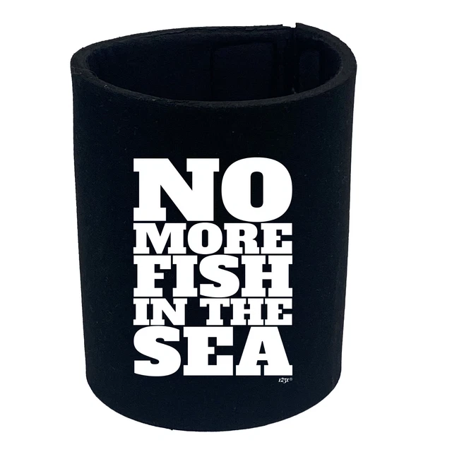 Niente più pesci nel mare bottiglie stubbie novità regalo stubby