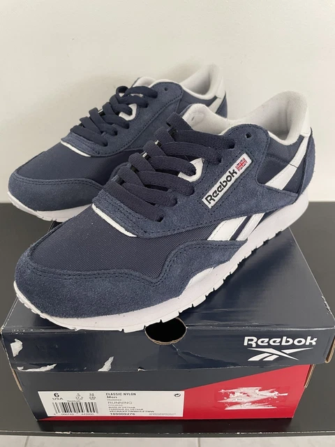 BASKETS REEBOK CLASSIC Nylon Bleu Marine Femme Pointure 37 5 Neuve EUR 49 00 PicClick FR