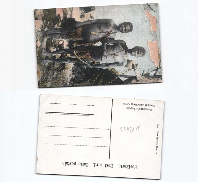 (n16603)   Ansichtskarte Buschmann Deutschsüdwestafrika, ungebraucht, Verla