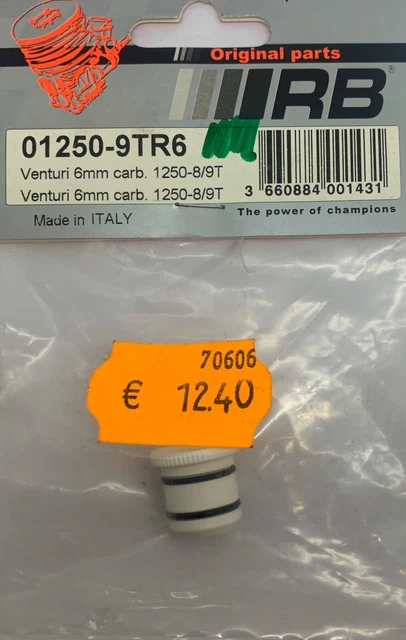 Venturi 6mm for 1250-9TR6 R&B