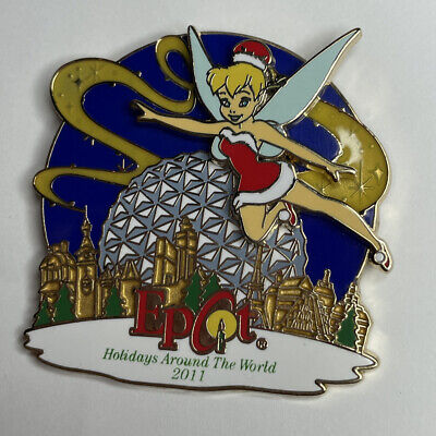 Tinker Bell Pin Epcot Holidays Around the World 2011 Disney 87863 WDW LE