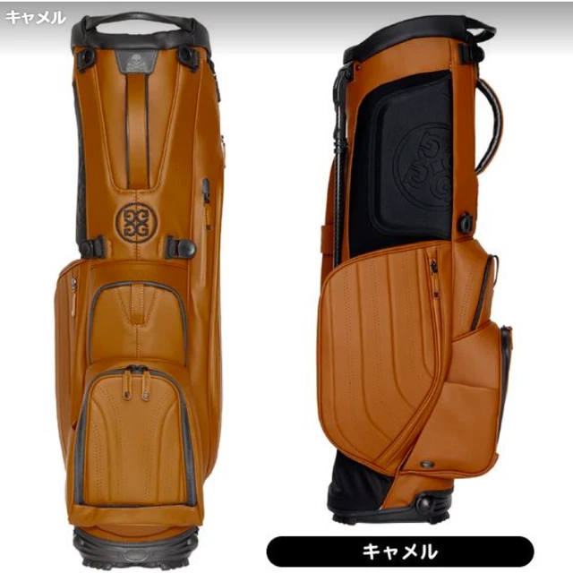 G/FORE × VESSEL Transporter Tour Carry Stand Golf Bag 9.0 Camel F/S ...
