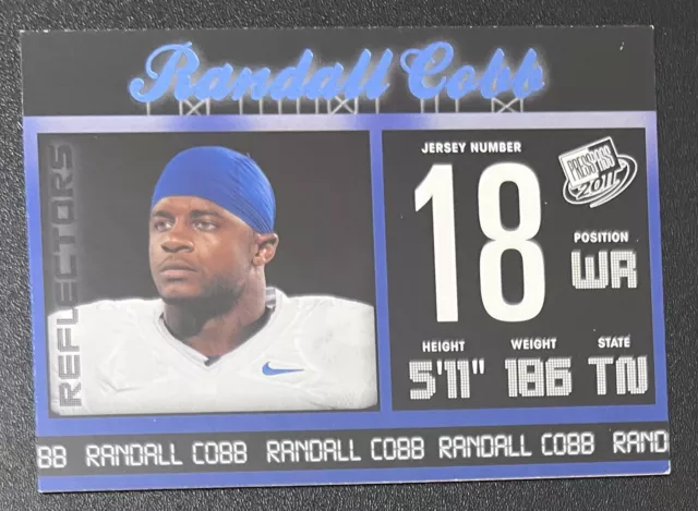 Randall Cobb 2011 Press Pass ROOKIE Reflectors #48 - Kentucky Green Bay Packers