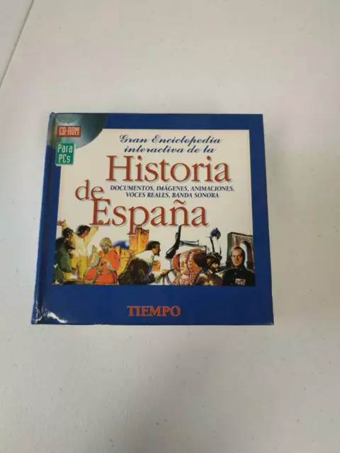 Historia de España en 18 CD ROM. Gran enciclopedia interactiva. Completa