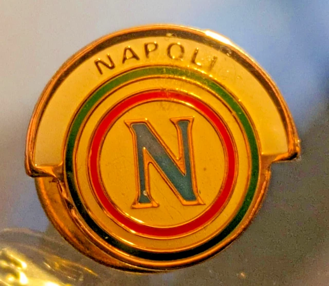 Pin's Napoli Calcio - Plastique - Années 70 - Vintage - Italie