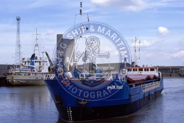 Ship Photo - 1981 Built General Cargo Ship RIVER TAMAR - 6X4 (10X15) Photograph