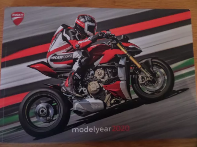 Ducati Range Motorcycle Sales Brochure 2020