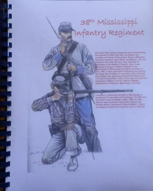 Civil War History of the 38th Mississippi Infantry Regiment