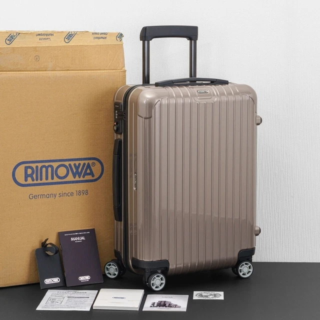 Rimowa Salsa Brown Matte Rimowa Salsa Electronic Tag Luggage