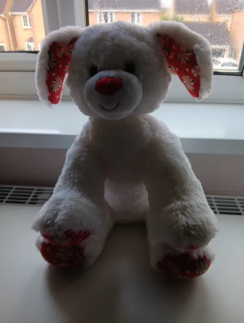 Build A Bear - White Dog