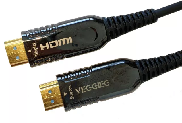 Cavo HDMI 10M 15M 20M 30M 40M 50M 75M 100M METRI V2.0 4K UHD fibra ottica
