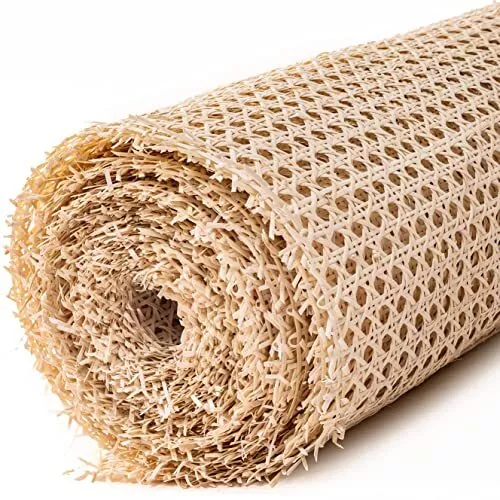 Rattan Mesh Roll Sheet Webbing Caning Material for Chairs Kit Multi-size  options 