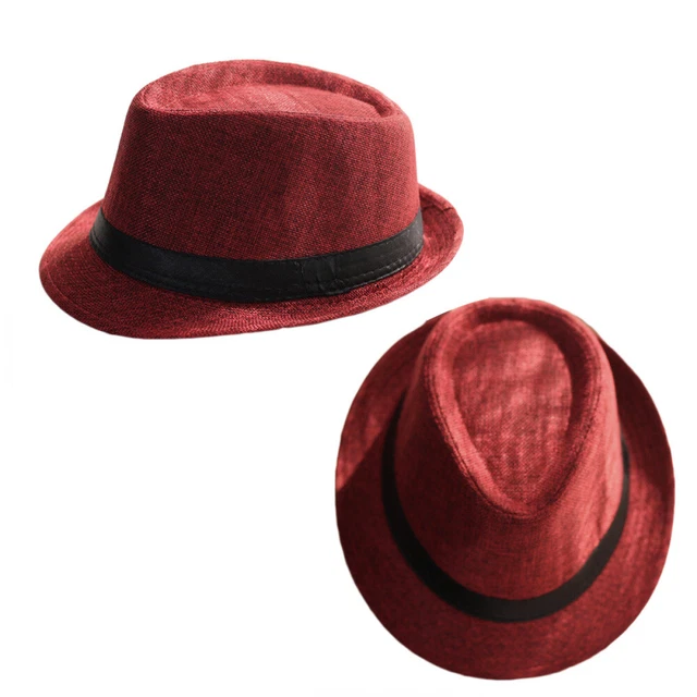 Cappelli da spiaggia unisex tempo libero eleganti donna uomo panama jazz cappelli cowboy gangster